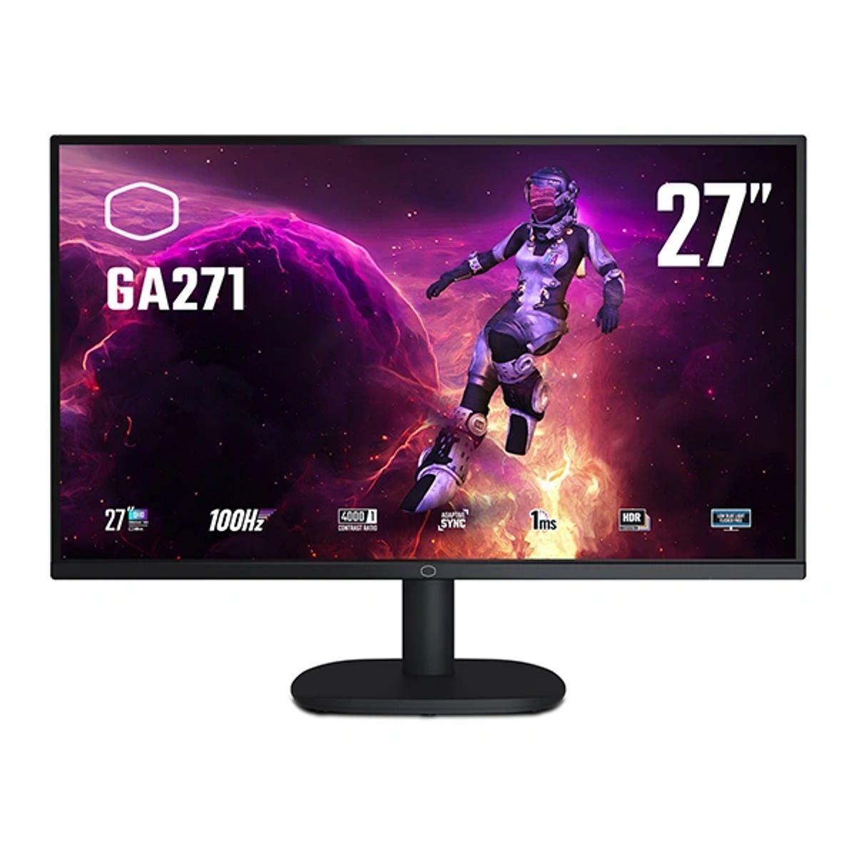 COOLER MASTER - Monitor Gamer Cooler Master GA271 27” WQHD 100Hz VA Adaptive Sync HDR Ready