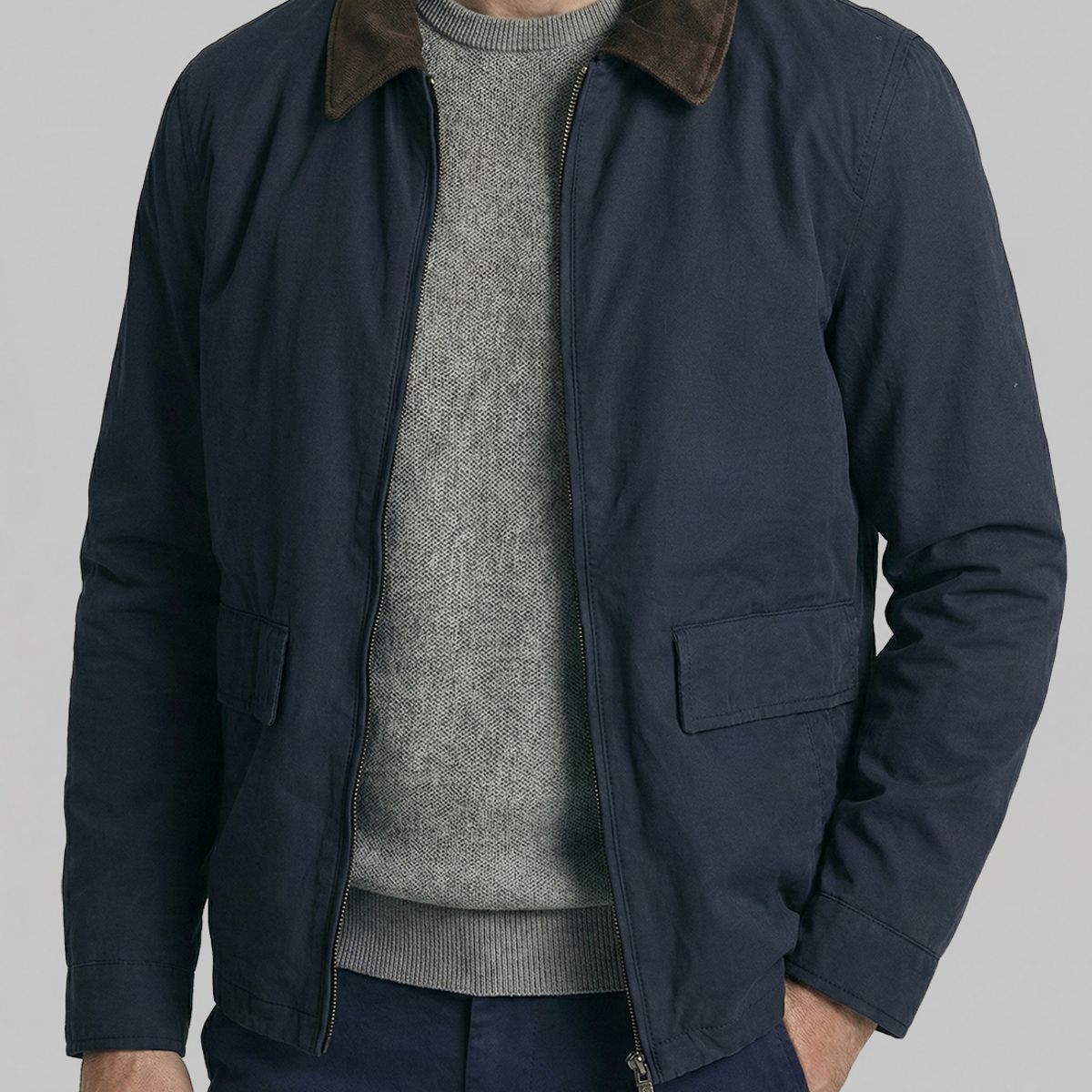 NEW MAN - Chaqueta Amsterdam Navy New Man