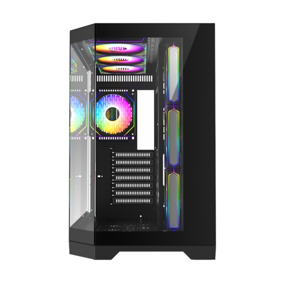 GAMEMAX - Gabinete - GameMax HYPE-A - ATX Incluye 4 FAN