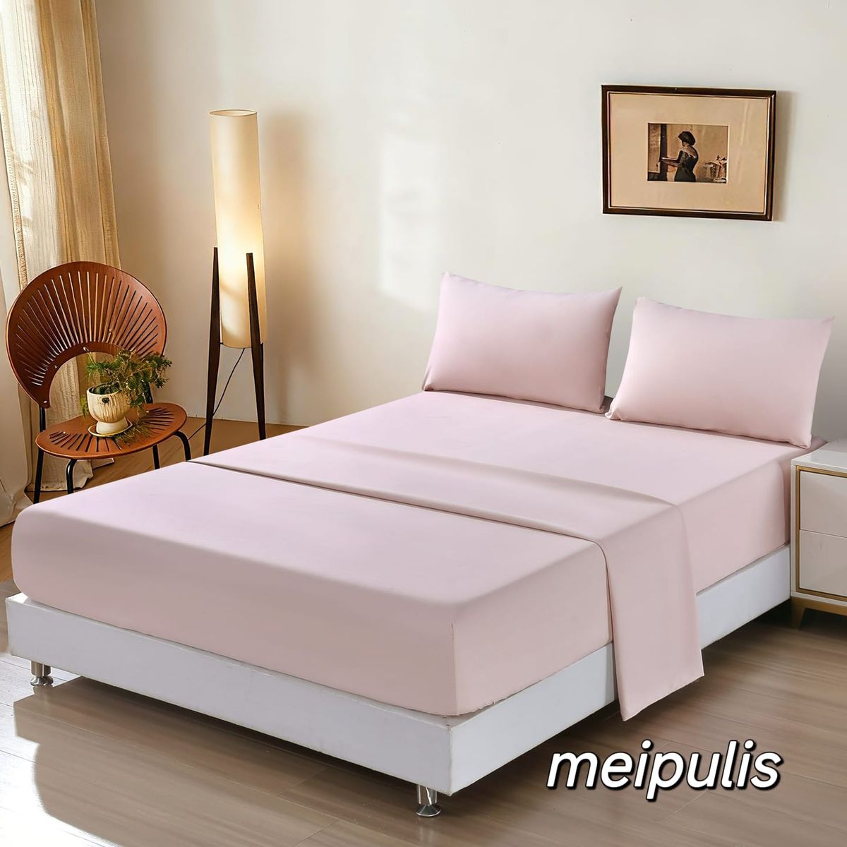 GENERICO - JUEGO DE SABANAS 100% ALGODON  SUAVES Y CÁLIDAS