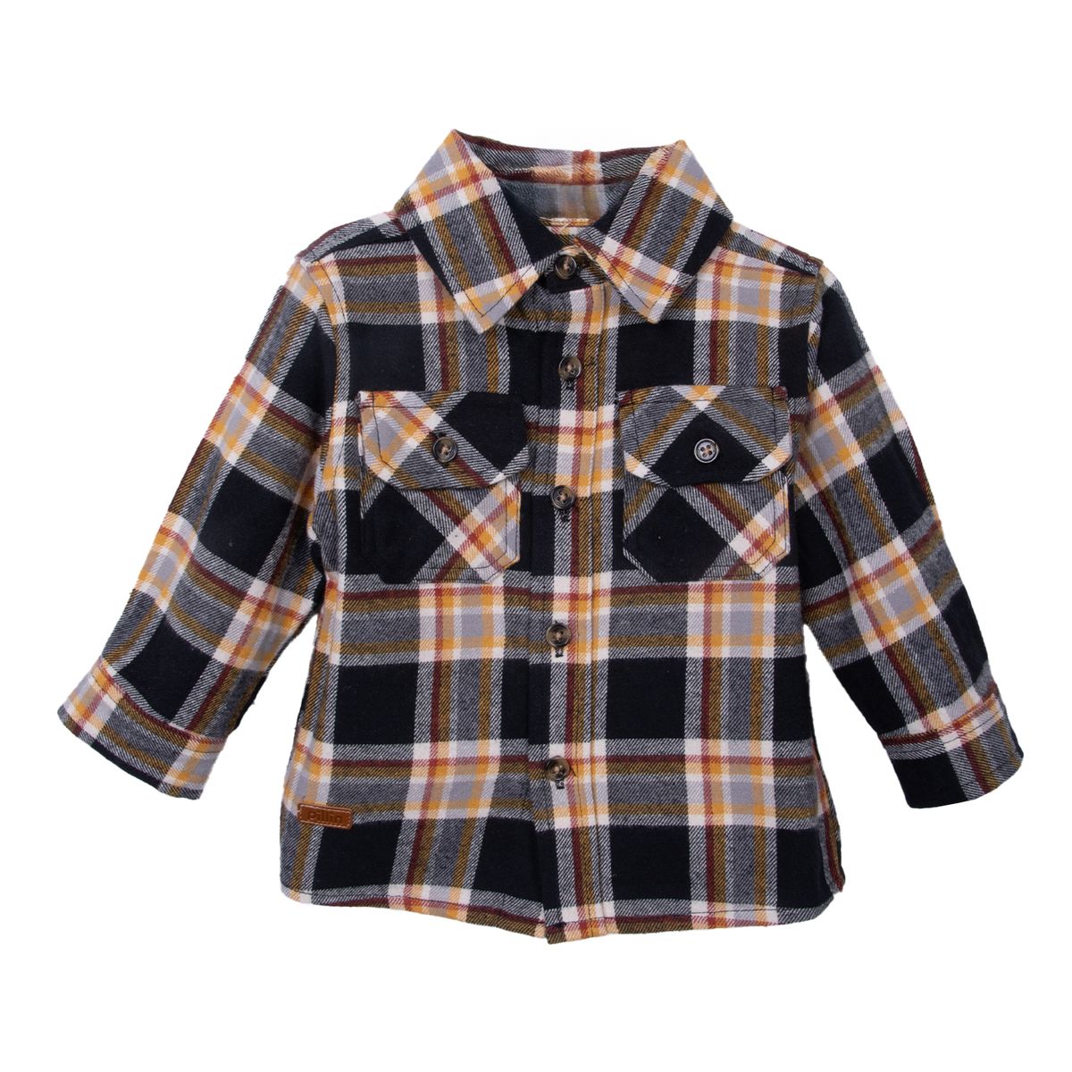 PILLIN - Camisa   Pillin Gris Niño PVD821-26MAR