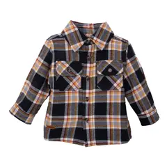 PILLIN - Camisa  Gris Niño PVD821-26MAR