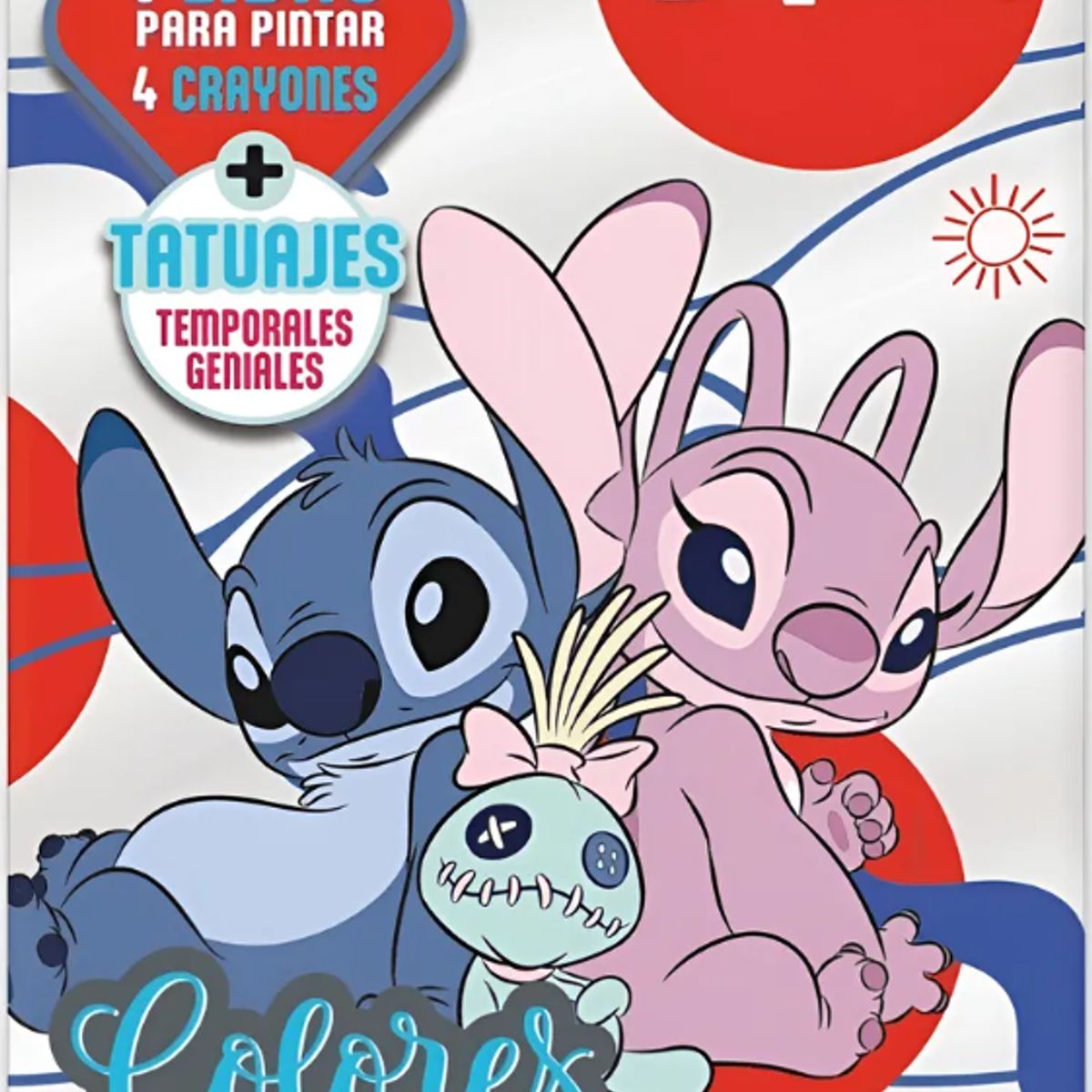 VERTICE - Bolsa Colores Para Mi Tatuajes Stitch 2 VERTICE