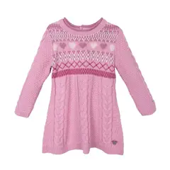 PILLIN - Vestido  Rosado Niña PVD922-26RSO