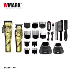 WMARK - Cortadora de pelo profesional NG - 8613 KIT