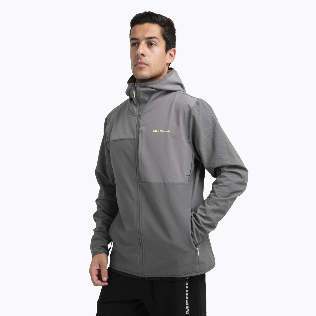 MERRELL - Polar Hombre Mezeis Softshell Gris MERRELL