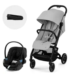 CYBEX - Coche Travel System Beezy BLK + Aton G + base