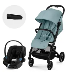 CYBEX - Coche Travel System Beezy BLK + Aton G + base