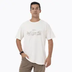 MERRELL - Polera Manga Corta Hombre Edeus Blanco