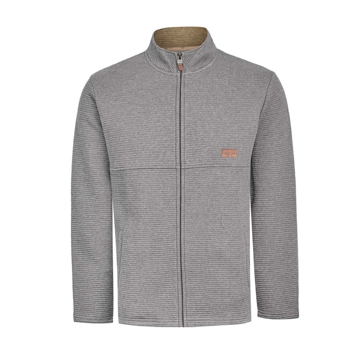 ROCKFORD - Polerón Algodón Orgánico Hombre Bolzano Gris ROCKFORD