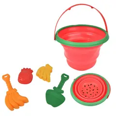 ANSALDO - Set Balde Con Accesorios Playa Sandia
