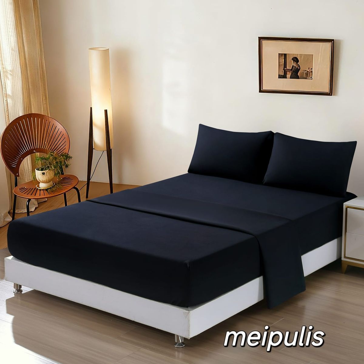 GENERICO - JUEGO DE SABANAS 100% ALGODON  SUAVES Y CÁLIDAS