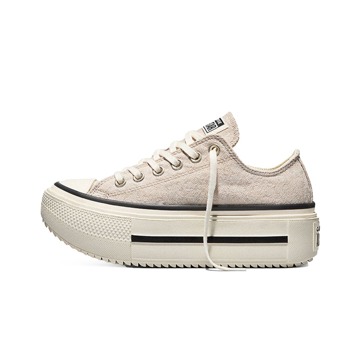 CONVERSE - Zapatillas Urbana Mujer Converse Double Stack Beige