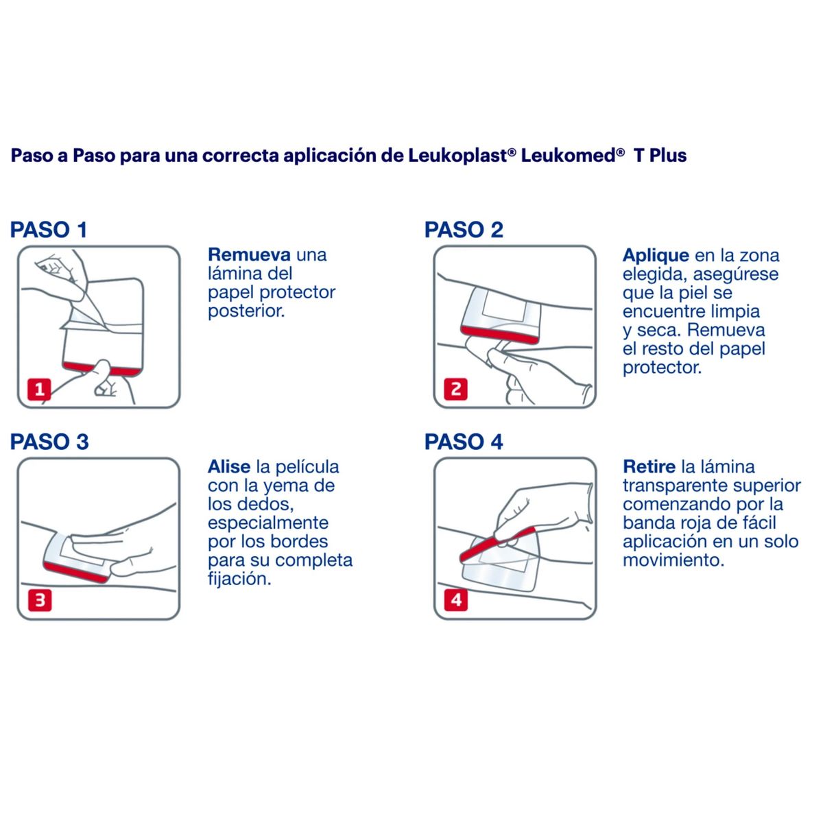 BSN MEDICAL - Parche Curita Leukomed T Plus - 5 unidades