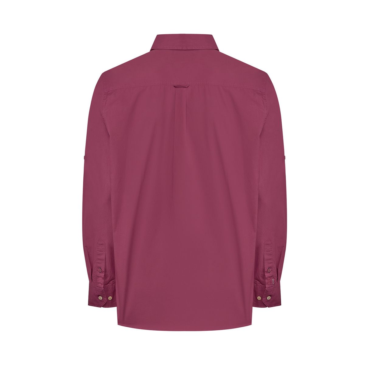 ROCKFORD - Camisa Algodón Orgánico Hombre Galiton Burdeo ROCKFORD