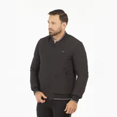 GANGSTER - Chaqueta Bomber 2way Negro