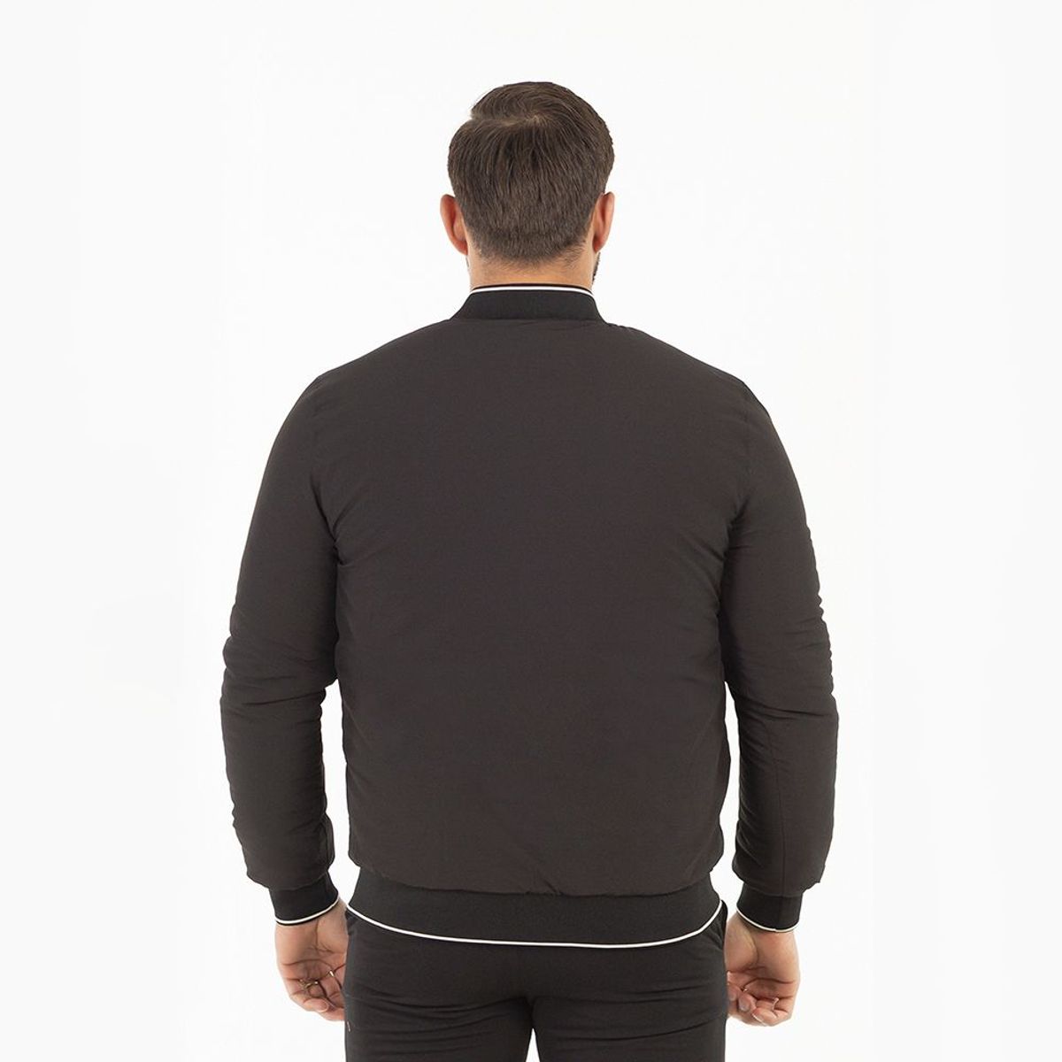 GANGSTER - Chaqueta Bomber 2way Negro