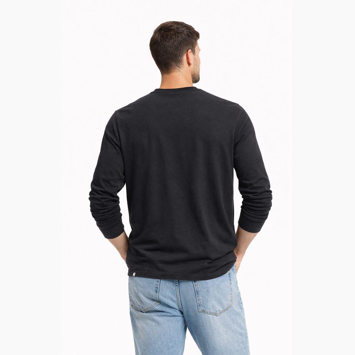GANGSTER - Polera ML Field Negro