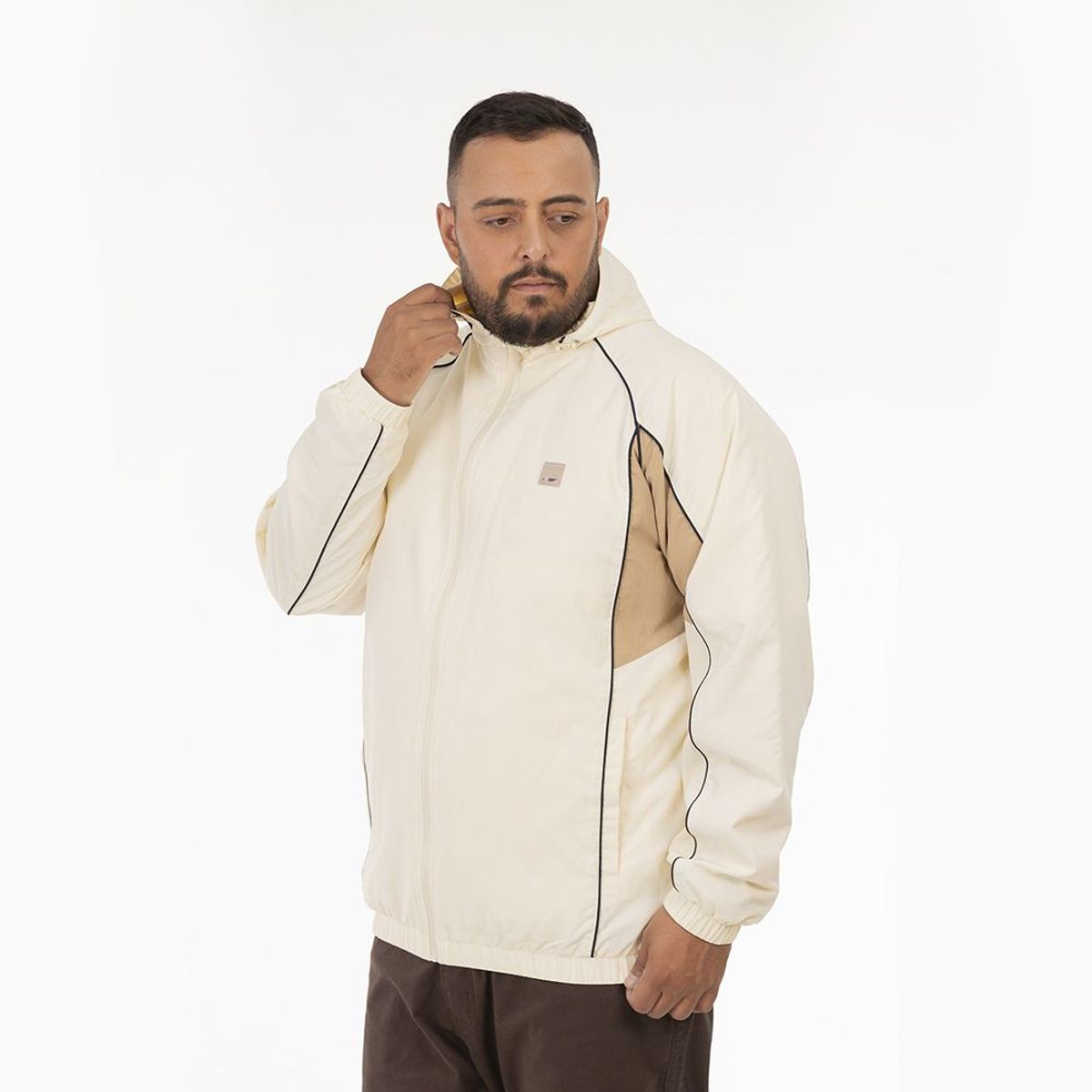 GANGSTER - Plus Cortaviento Deportivo Index Beige