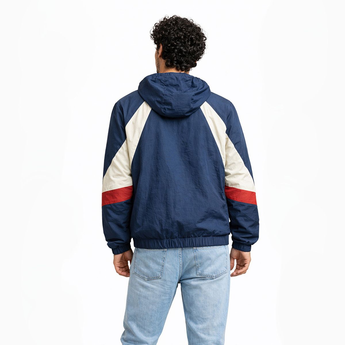 GANGSTER - Cortaviento Deportivo Mark Azul Marino