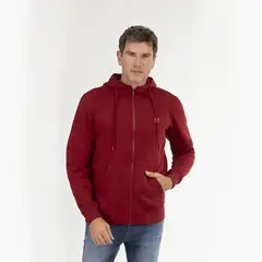 GANGSTER - Poleron Fullzipper Path Rojo