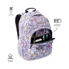 TOTTO - Mochila Urbana Acuarela 20l Compacta Y Moderna