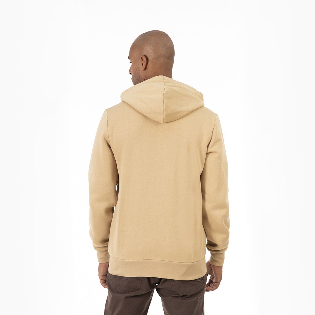 GANGSTER - Poleron Fullzipper Keep Beige