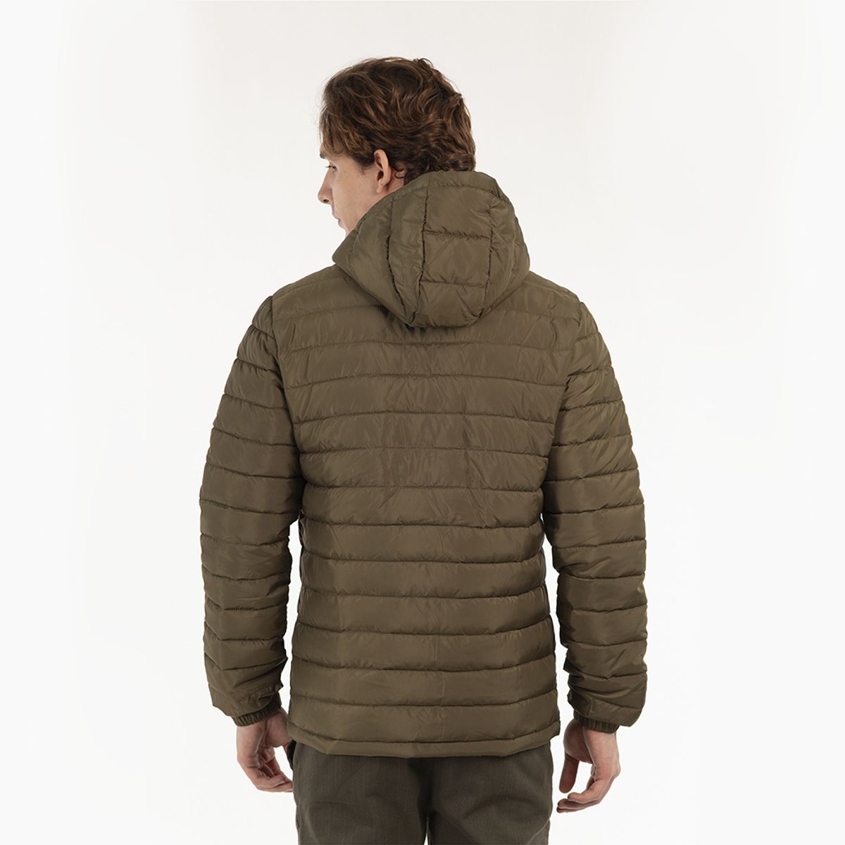 GANGSTER - Parka Uniqlo Core Verde