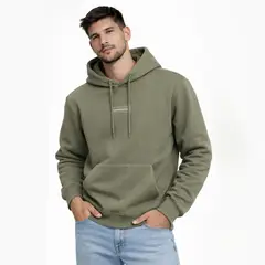 GANGSTER - Poleron Hoodie Route Verde