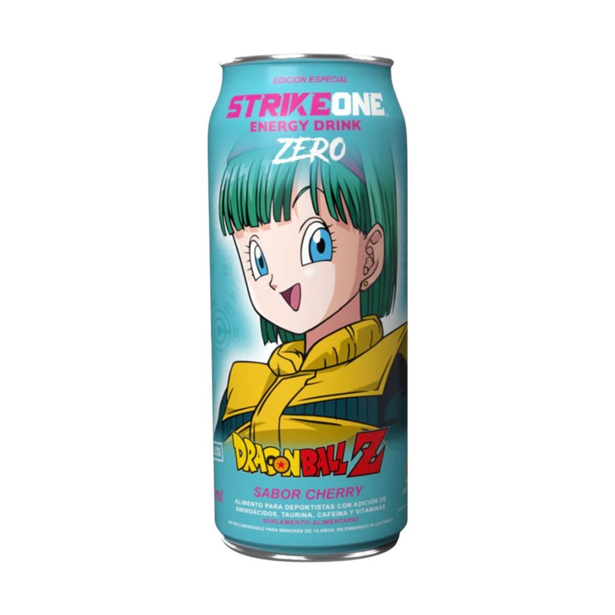 STRIKE ONE - ENERGETICA STRIKE ONE ENERGY DRINK DRAGON BALL CHERRY BULMA VERSION CELESTE - STRIKEONE