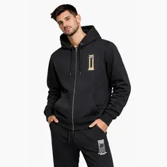 GANGSTER - Poleron Fullzipper Drift Negro