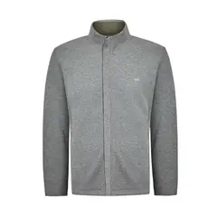 ROCKFORD - Polerón Algodón Orgánico Hombre Doble Gris