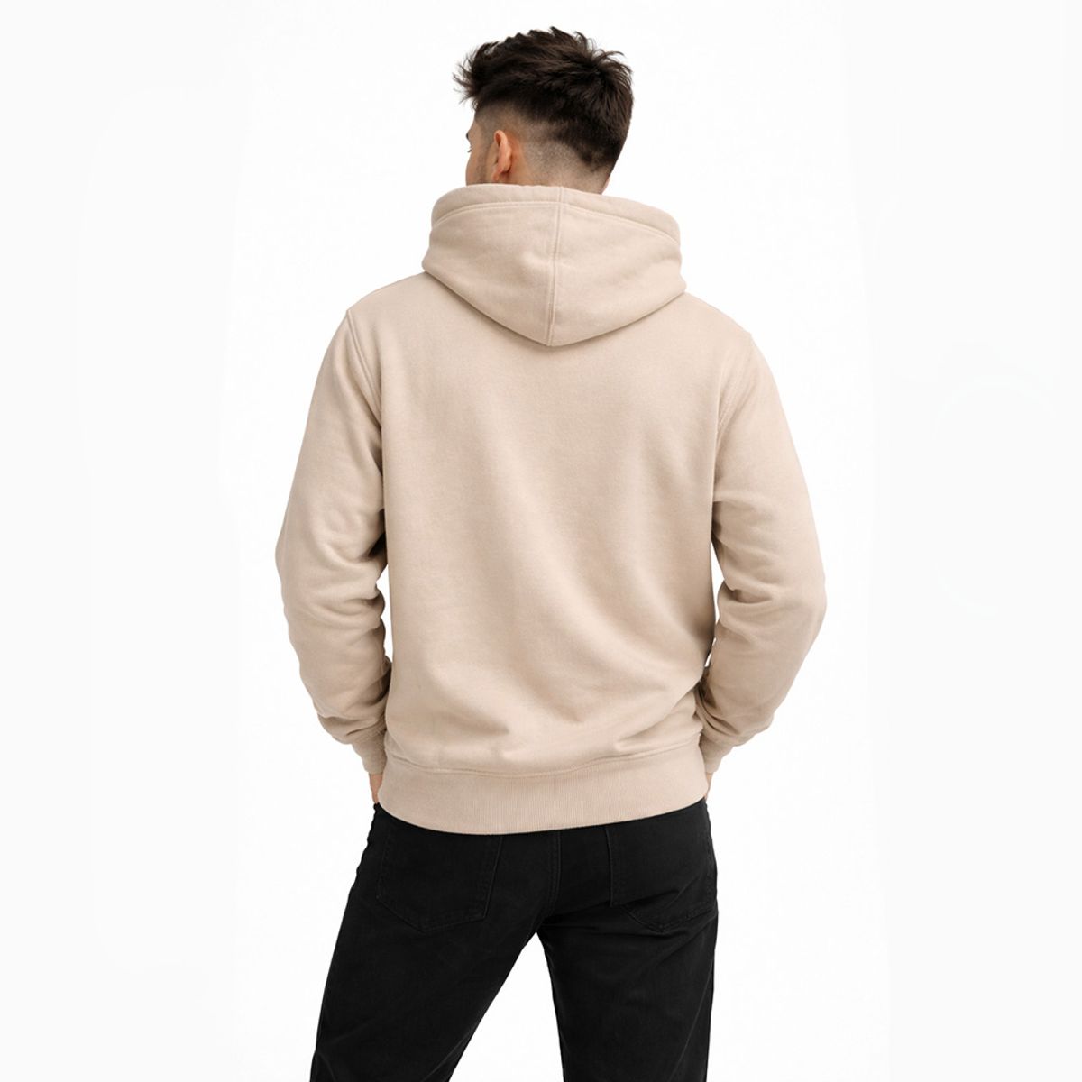 GANGSTER - Poleron Hoodie Move Beige