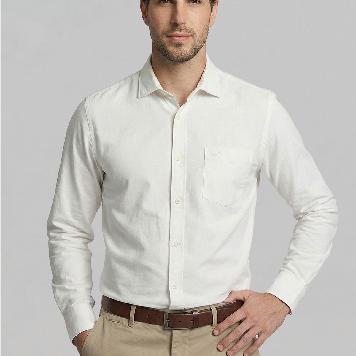FEROUCH - Camisa Connecticut White Ferouch