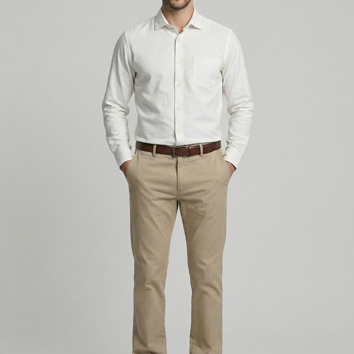 FEROUCH - Camisa Connecticut White Ferouch
