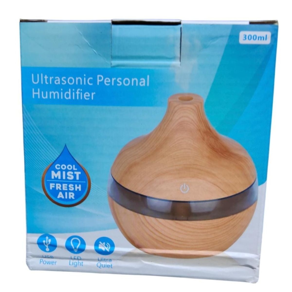 GENERICO - Mini Humidificador Usb Difusor De Aromas Con Luz