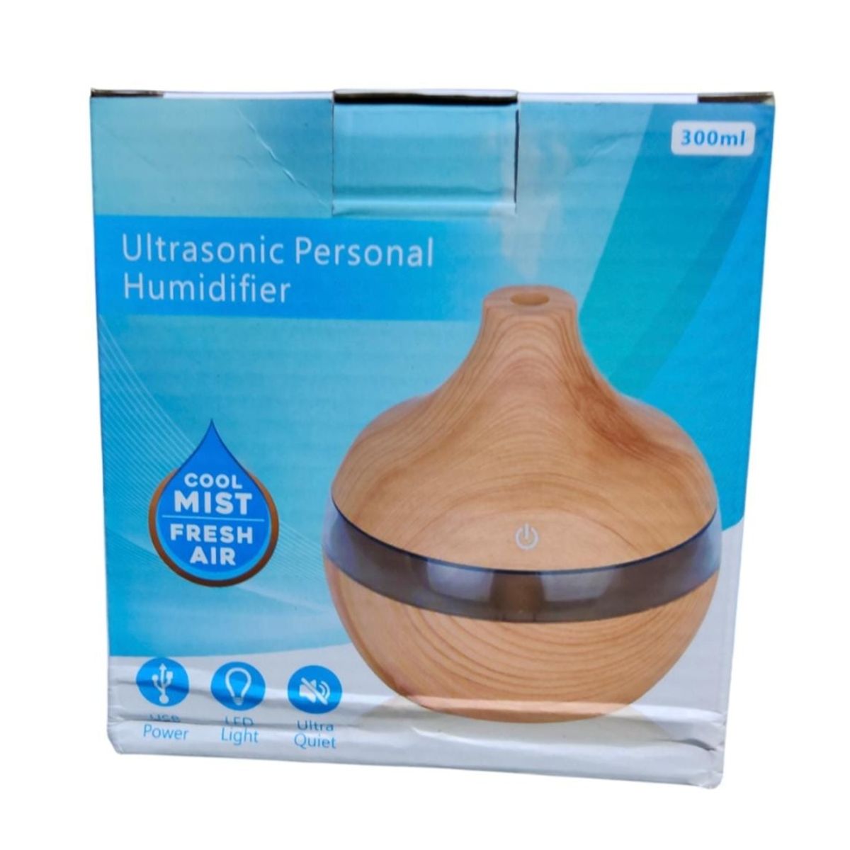 GENERICO - Mini Humidificador Usb Difusor De Aromas Con Luz
