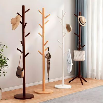 Imagen 2 del producto Perchero Colgador De Pie Metal Ropa Cilindrico 170x30 Cm Blanco