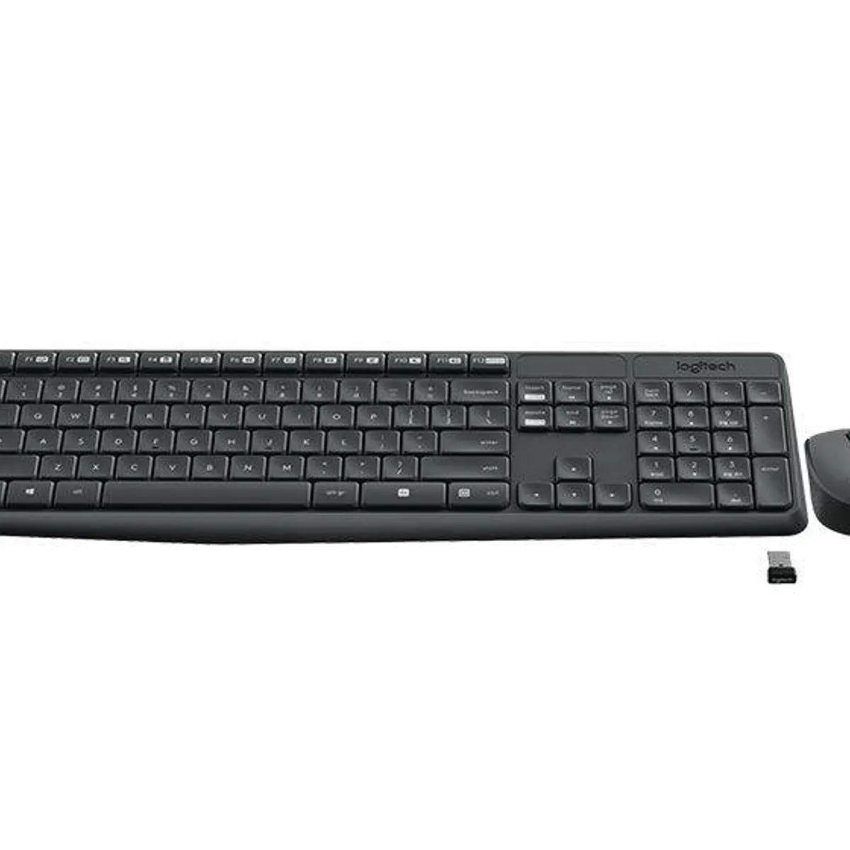 Kit Combo Teclado y Mouse Inalambrico Logitech MK235, USB, marca LOGITECH - Foto 2