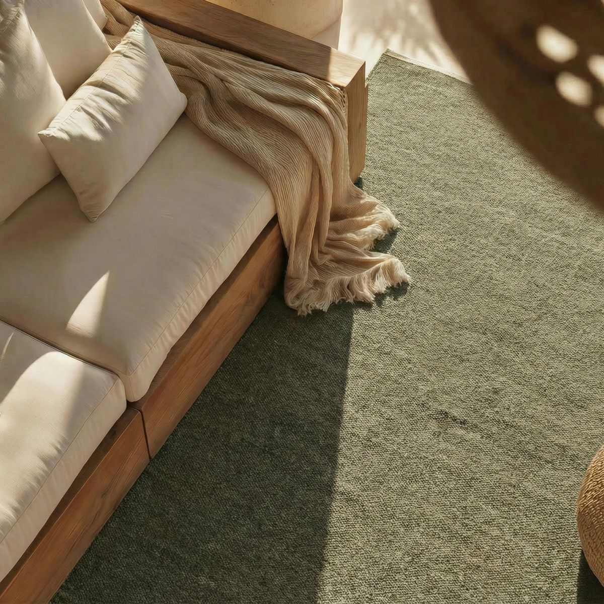ELEMENTS & CO - Alfombra Lana Sage 80x120 cm