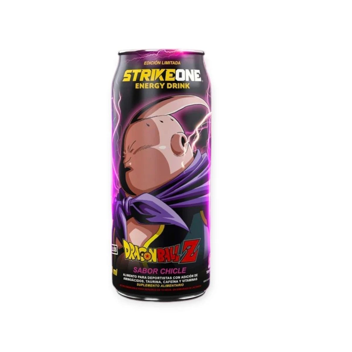 STRIKE ONE - ENERGETICA STRIKE ONE ENERGY DRINK DRAGON BALL CHICLE  MAJIMBUU- STRIKEONE