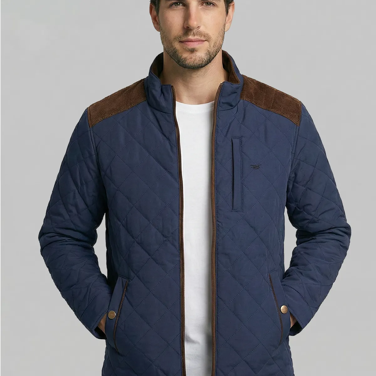 FEROUCH - Parka Bristol Navy Ferouch