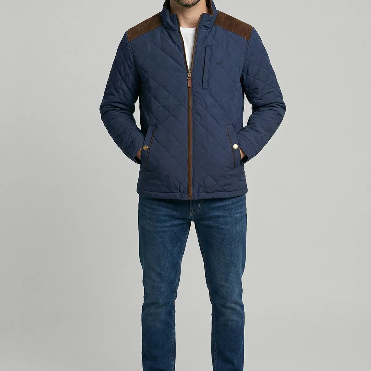 FEROUCH - Parka Bristol Navy Ferouch
