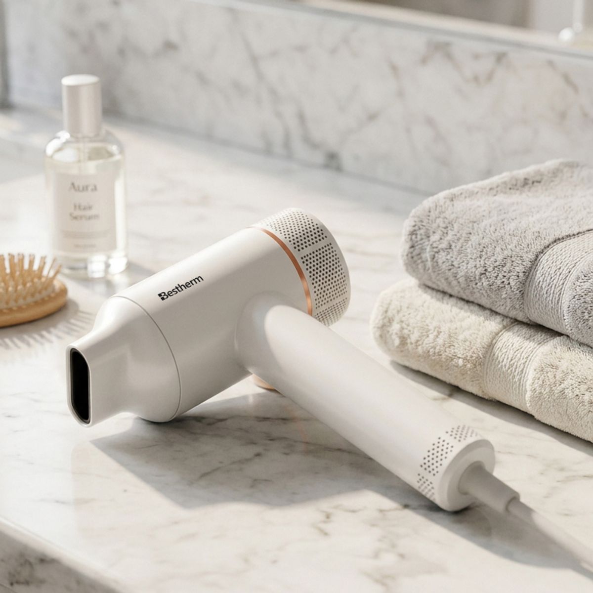 BESTHERM - Secador de pelo profesional Motor BLDC Eco-Inteligente