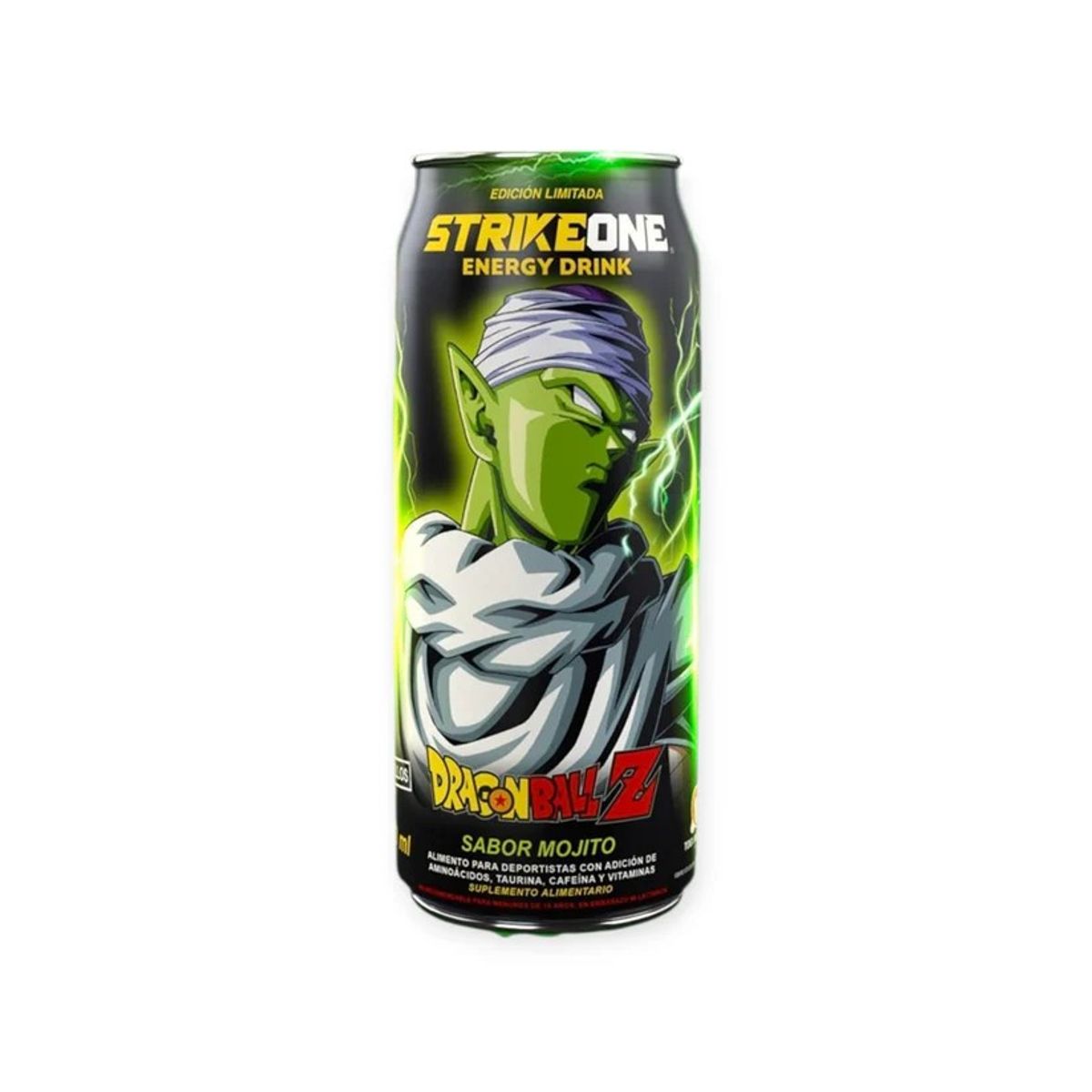STRIKE ONE - ENERGETICA STRIKE ONE ENERGY DRINK DRAGON BALL MOJITO  PICCOLO - STRIKEONE