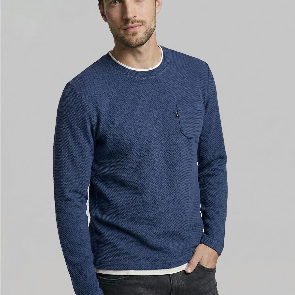FEROUCH - Polera Cincinnati Blue Ferouch