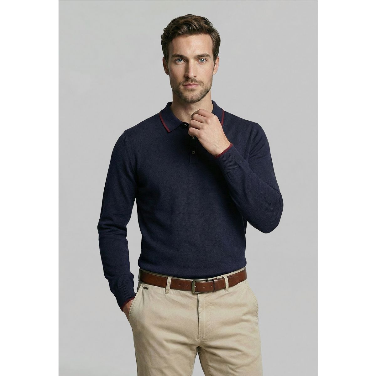 FEROUCH - Polera Cleveland Navy Ferouch