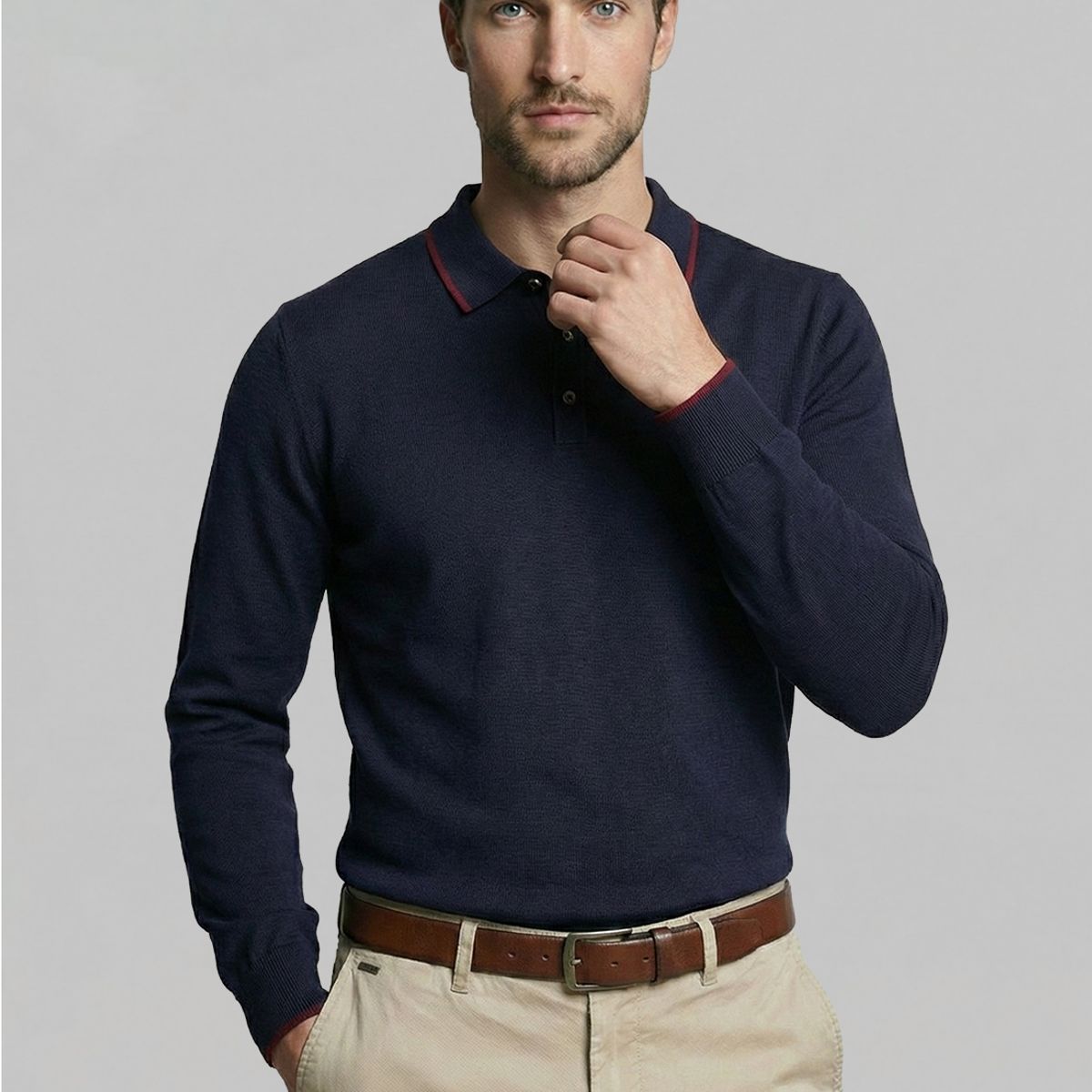 FEROUCH - Polera Cleveland Navy Ferouch