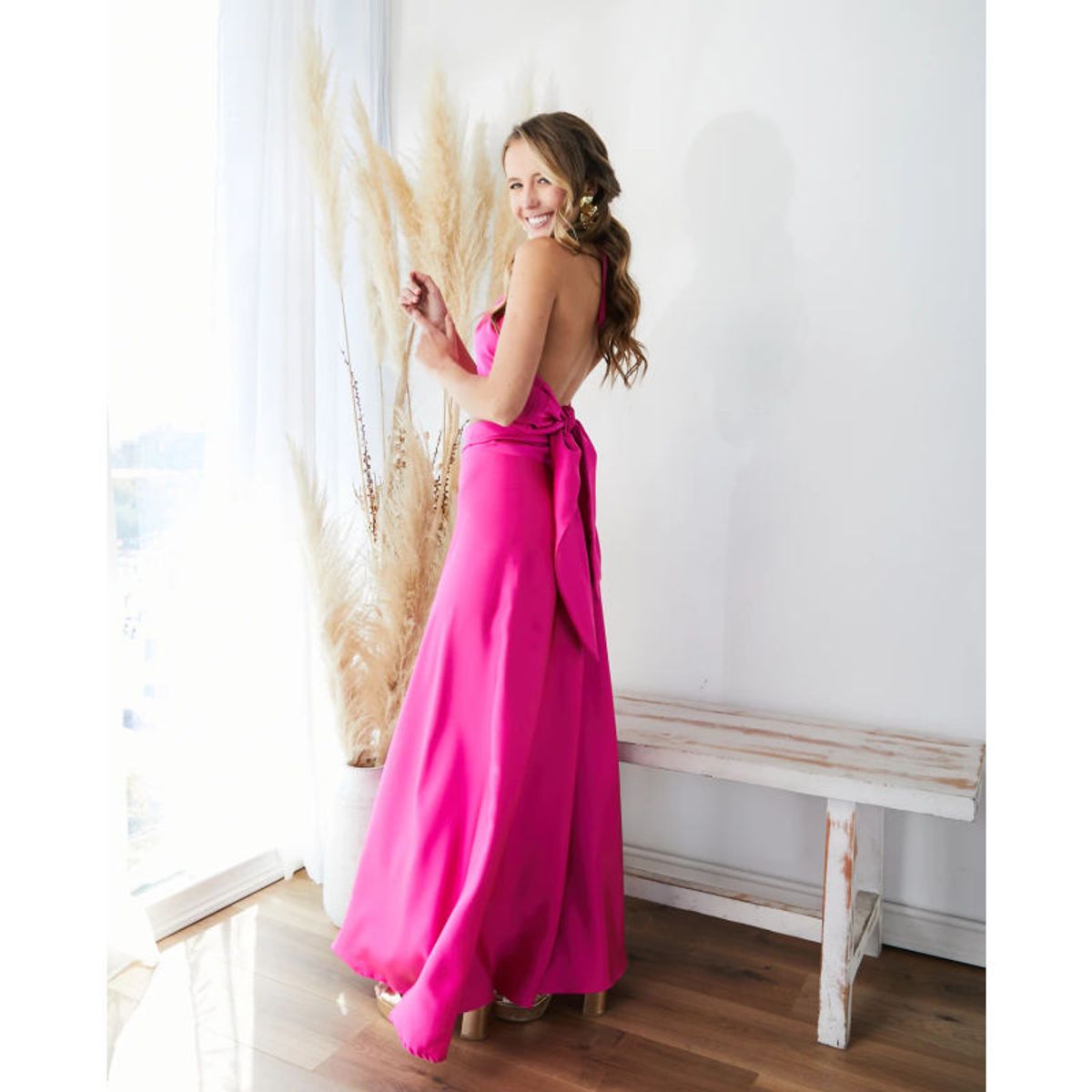 MI PLACARD - Conjunto Lucia Seda Fucsia
