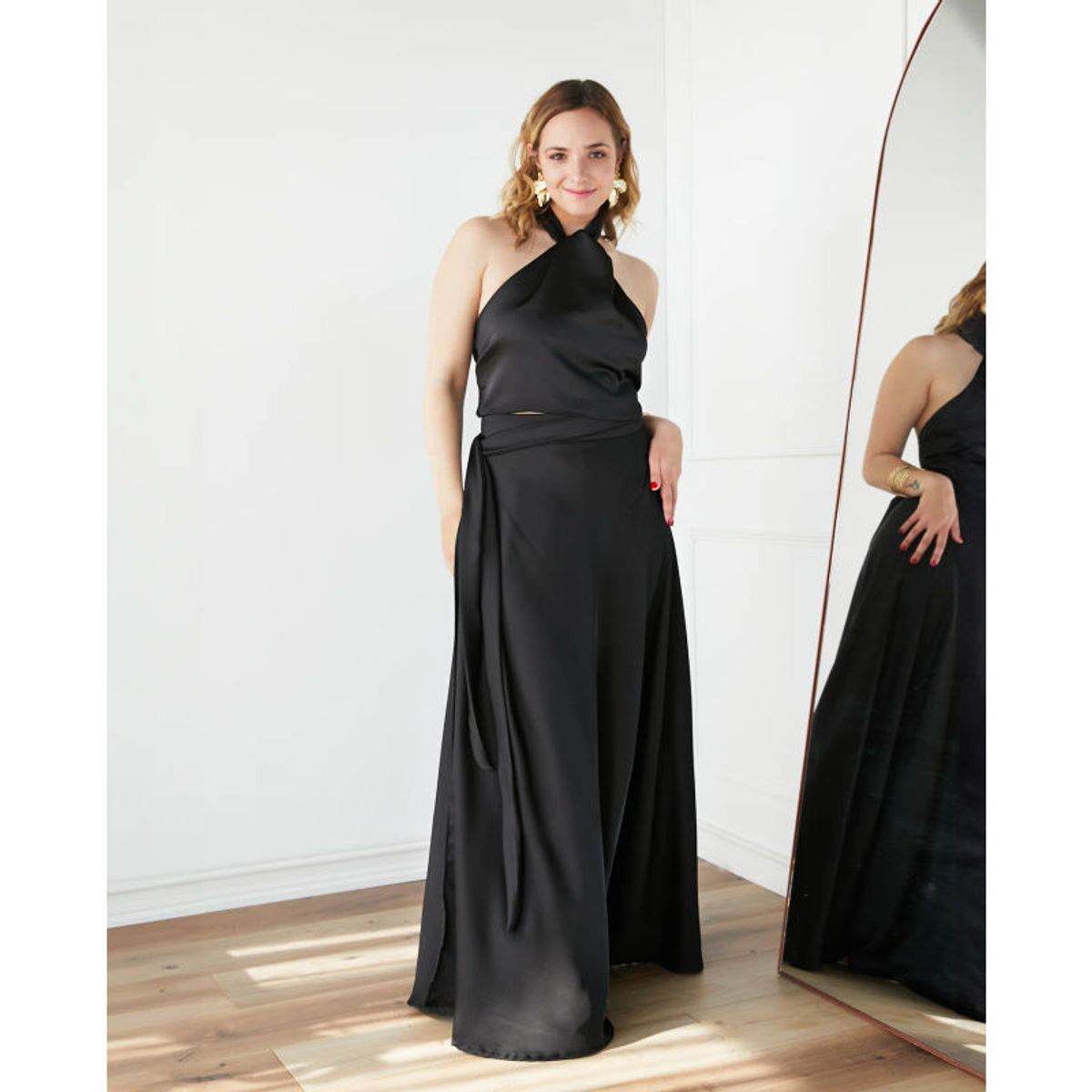 MI PLACARD - Conjunto Lucia Seda Negro